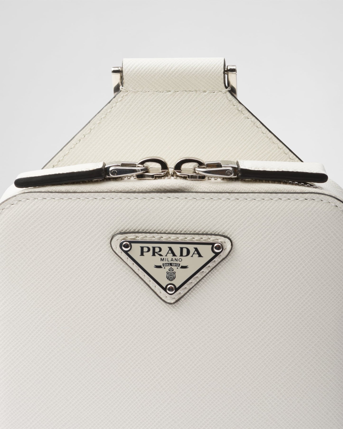 Sac Prada Brique en cuir Saffiano