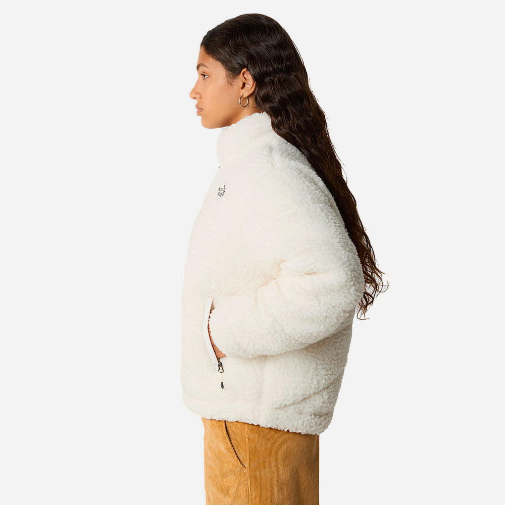 Veste Pile Nuptse - Blanche