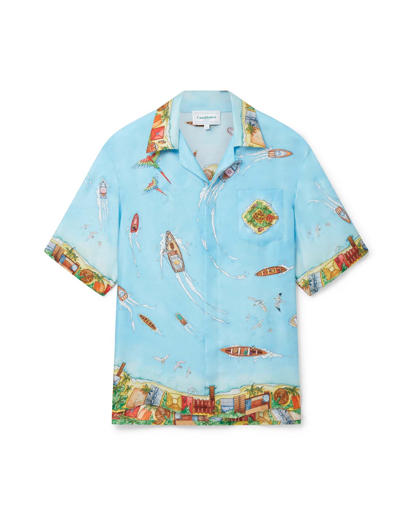 Maison Sur Piloti Silk Shirt