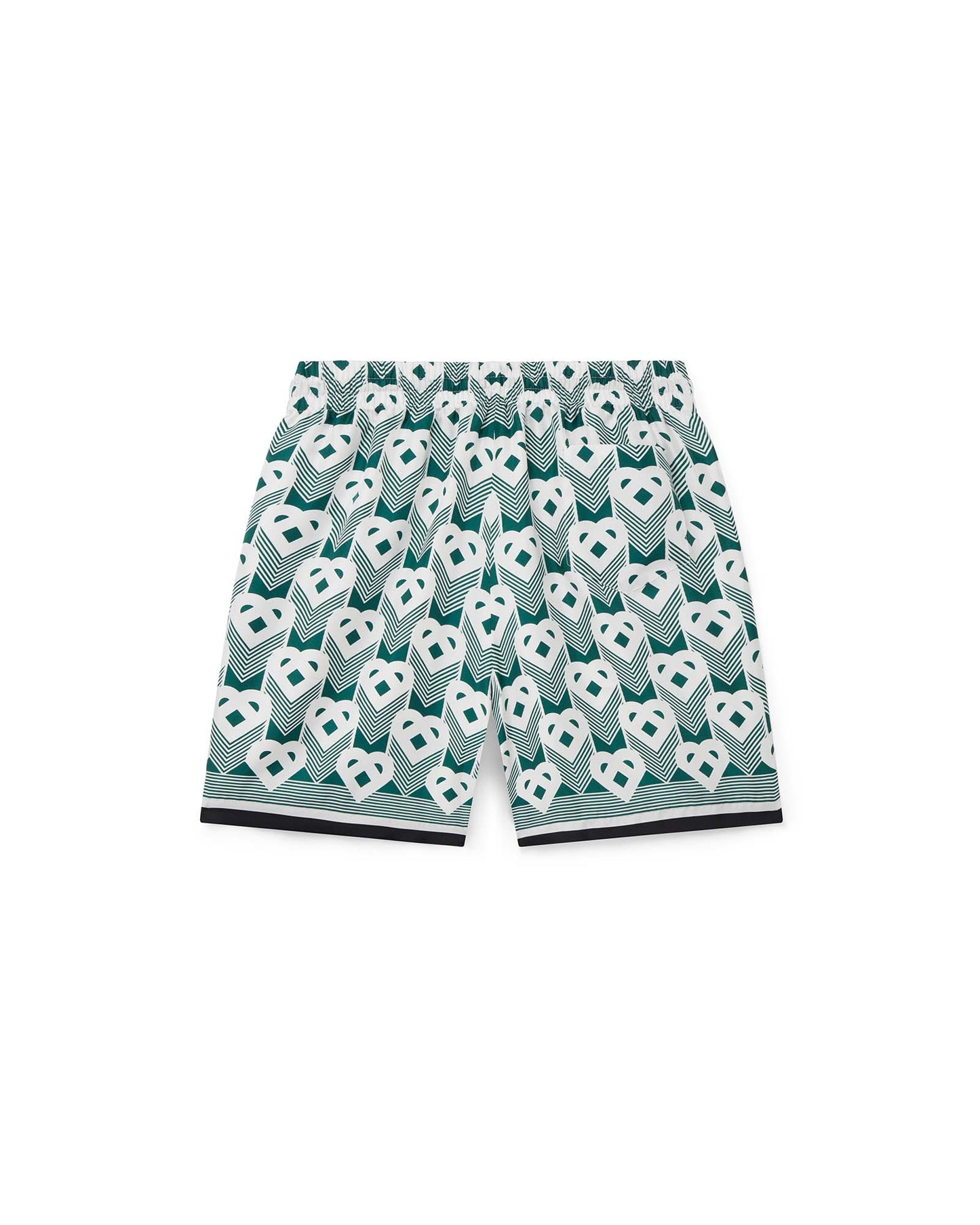 Heart Monogram Swim Trunks