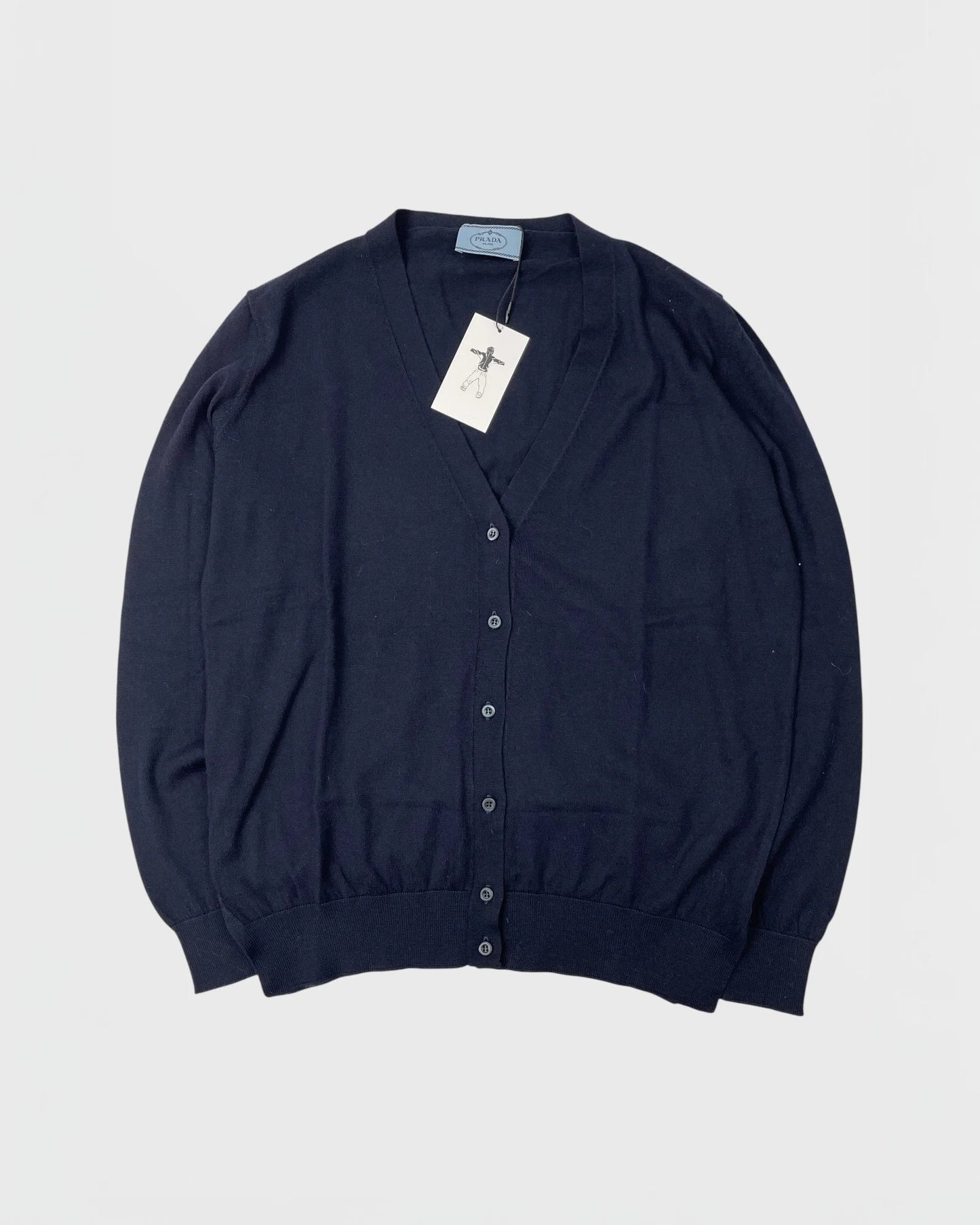 Prada cardigan en laine