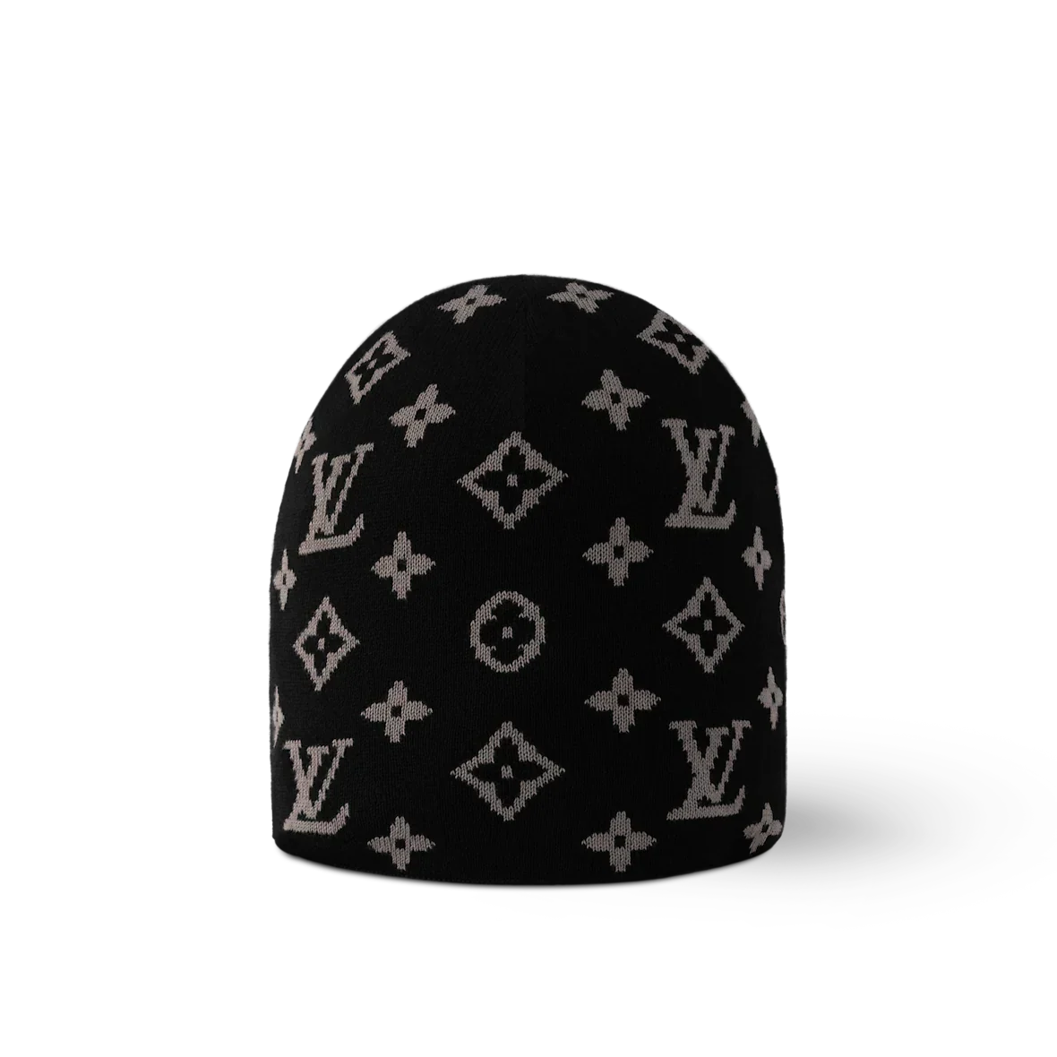 Bonnet et Écharpe LV Fit Monogram Noir