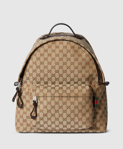 Sac à dos en toile GG moyen format