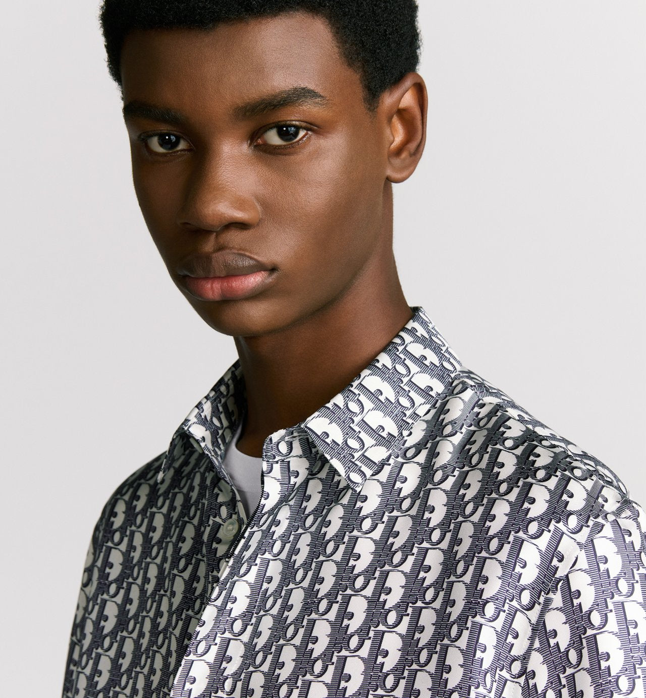 Chemise à manches courtes Dior Oblique