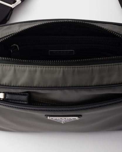 Sac porté épaule en Re-Nylon et Saffiano