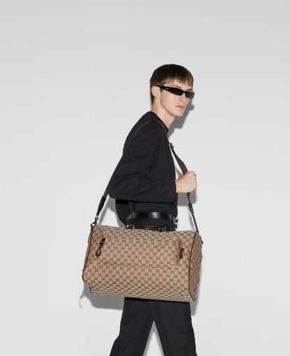 Sac de voyage en toile GG moyen format
