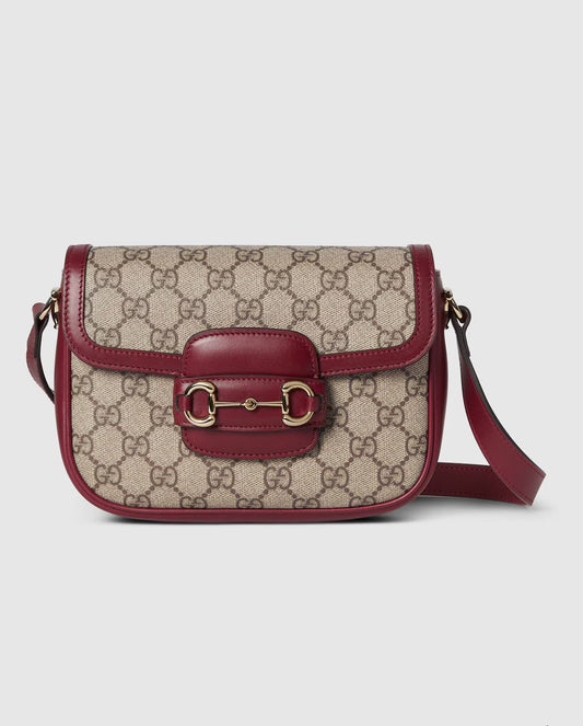 Sac à épaule Gucci Horsebit 1955 Soft petit format