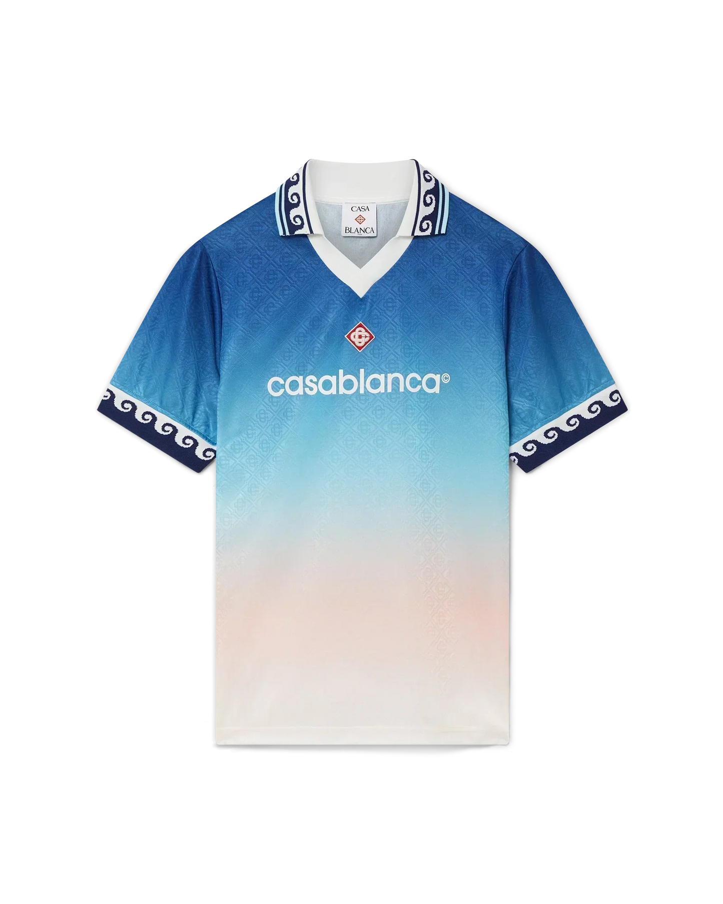 Jacquard Gradient Football Shirt