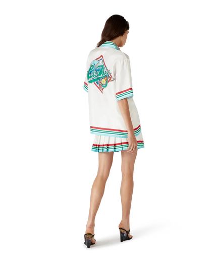 Casa Way World Series Short Sleeve Silk Shirt