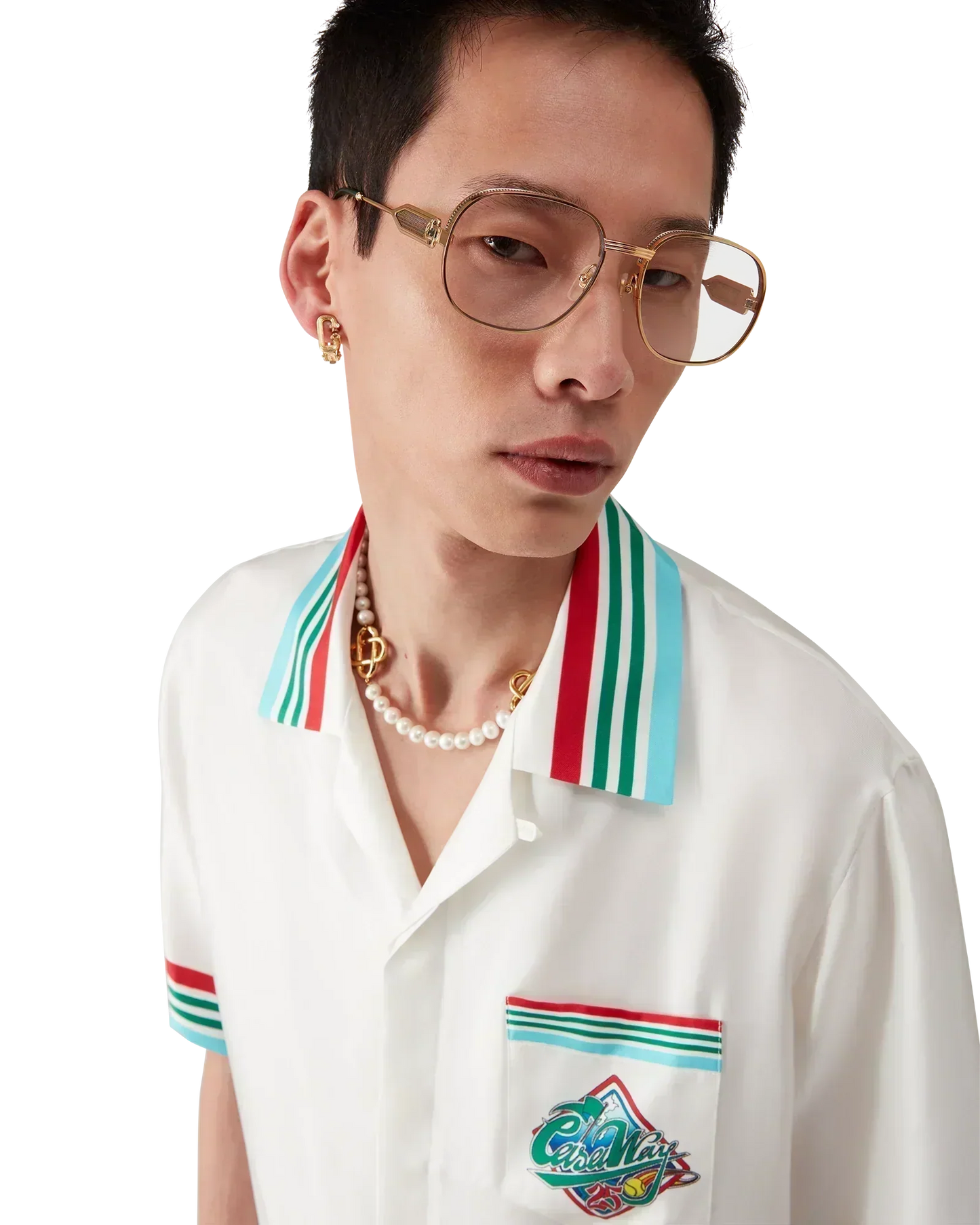 Casa Way World Series Short Sleeve Silk Shirt