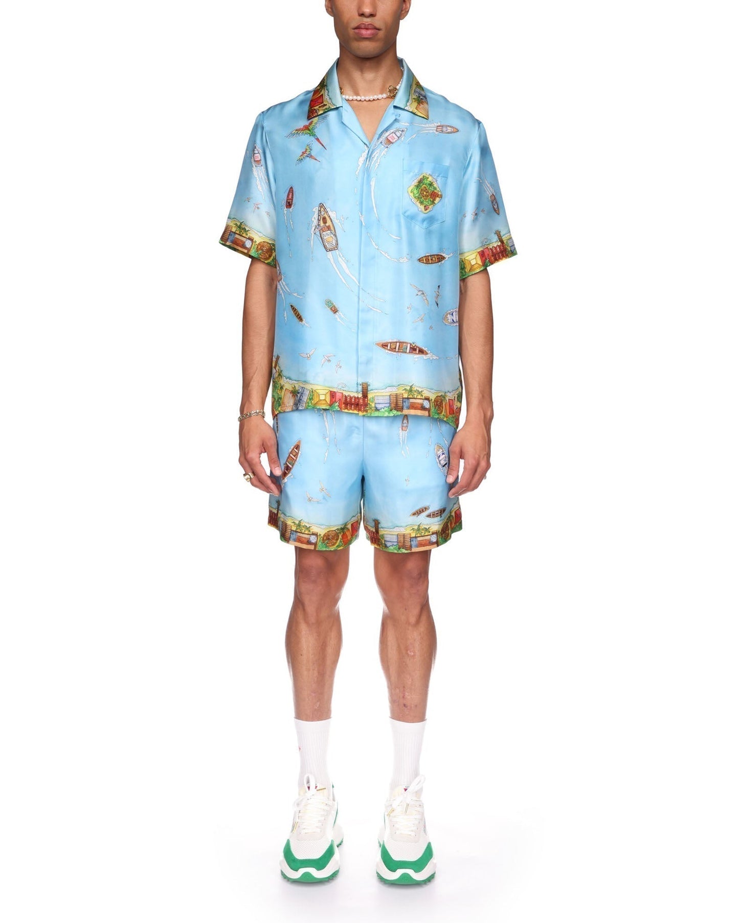 Maison Sur Piloti Silk Shirt