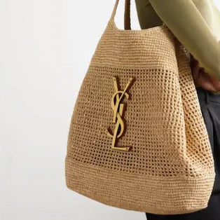 YSL - CARE IN RAFFIA