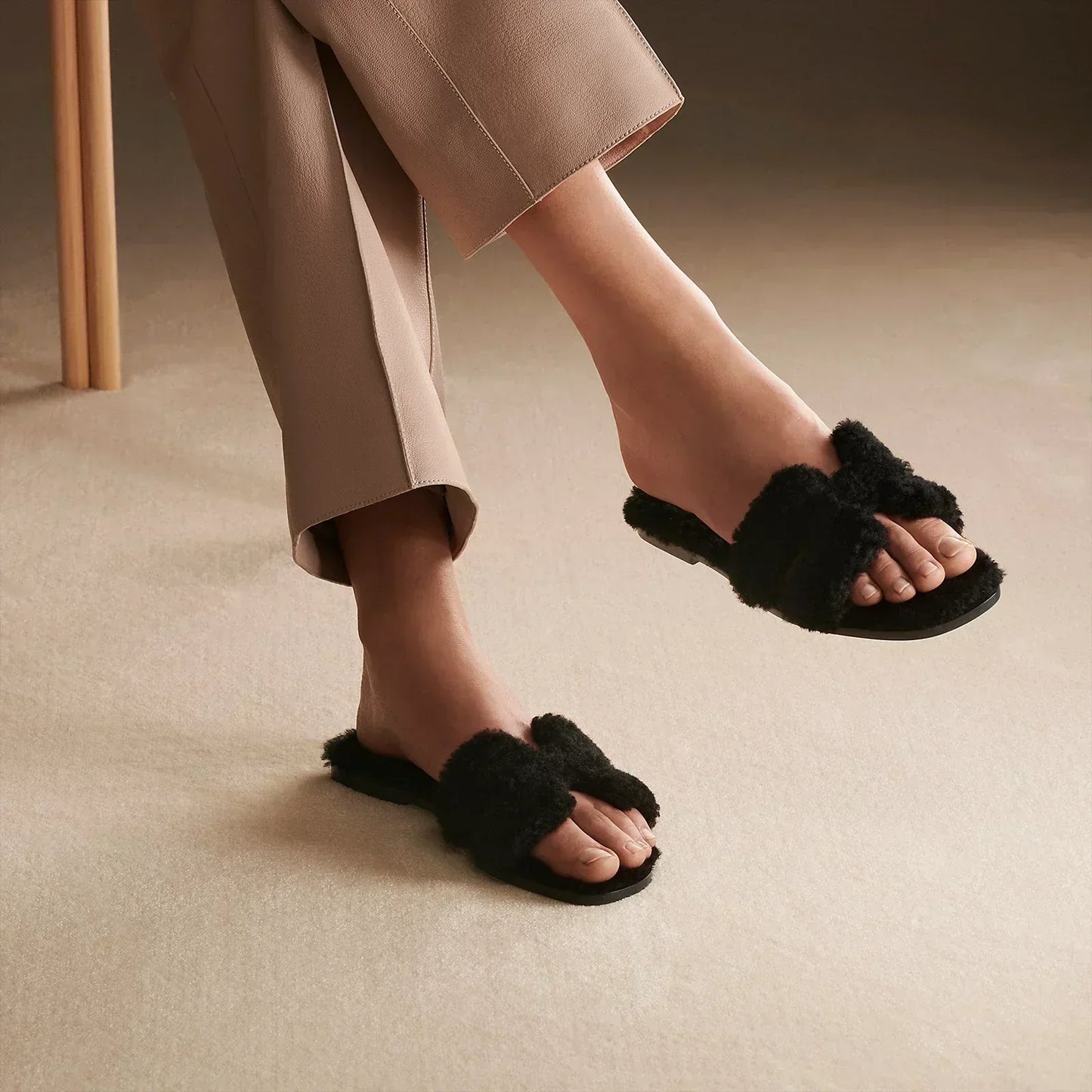 Sandales Oran - Noir